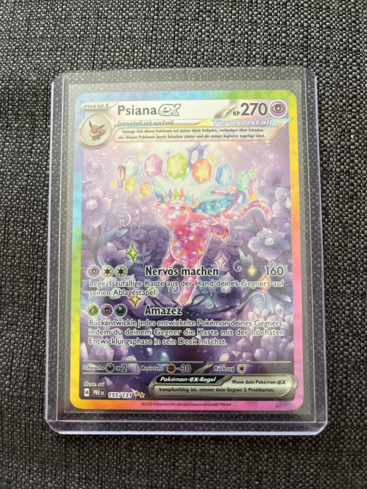 Pokémon Karte Psiana 155/131 Deutsch