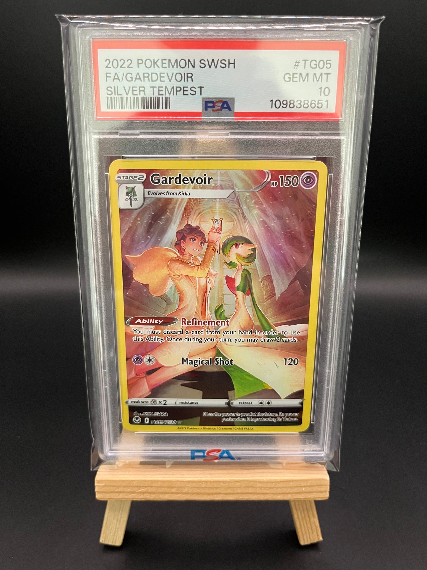 Pokemon Karte Gardevoir (SIT TG05) PSA 10 - Silver Tempest - Englisch