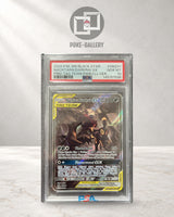 Nachtara & Darkrai GX SM241, deutsche Pokémon-Karte im PSA-10-Slab, CERT 145151598, vor dem POKE-GALLERY-Logo.