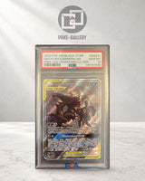 Nachtara & Darkrai GX SM241, deutsche Pokémon-Promokarte im PSA-10-Slab, CERT 145151598, vor dem POKE-GALLERY-Logo.