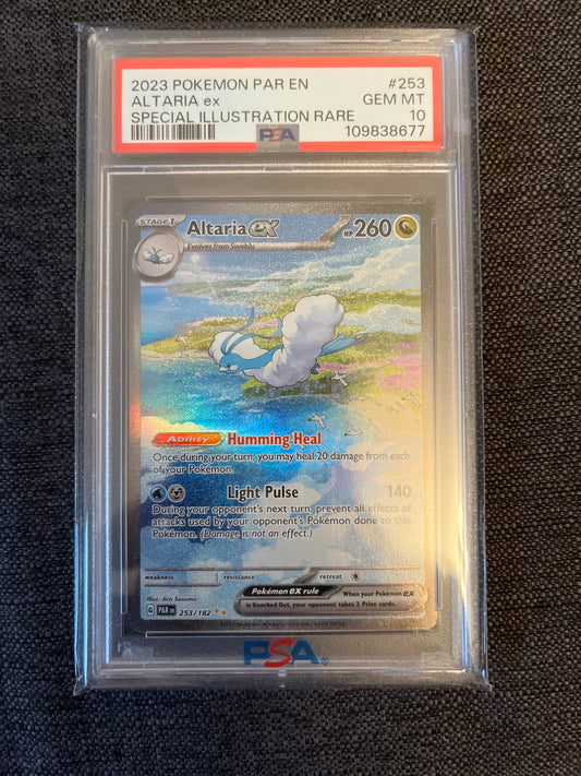 Pokemon Karte Altaria ex (PAR 253) PSA 10 - Paradox Rift - English