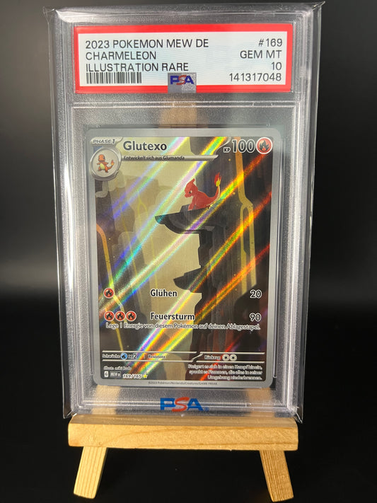 Pokemon Karte Glutexo (MEW 169) PSA 10 - 151 - Deutsch
