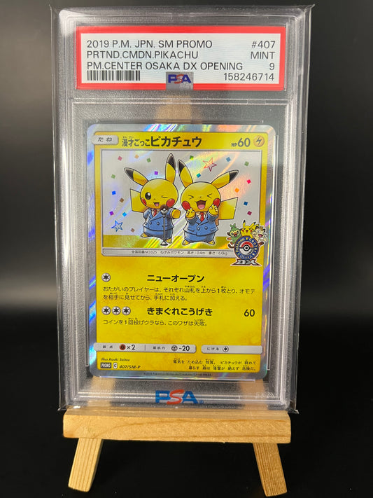 Pokémon Karte Pretend Comedian Pikachu (SM-P 407) PSA 9 - Sun & Moon Promos - Japanese