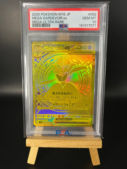 Pokémon Karte Mega Gardevoir ex (m1S 092) PSA 10 - Mega Symphonia - Japanese