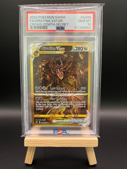 Giratina VSTAR (CRZ GG69) PSA 10 - Crown Zenith - Englisch