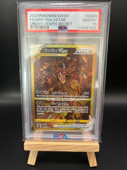 Giratina VSTAR (CRZ GG69) PSA 10 - Crown Zenith - Englisch