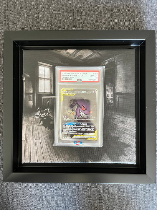 Pokémon Karte Gengar & Mimikyu GX (sm9 103) PSA 10 - Tag Bolt - Japanese