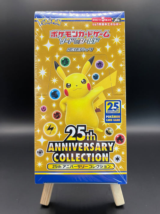 Pokemon Booster Box Display - 25th Anniversary Collection (S8a) - Japanese