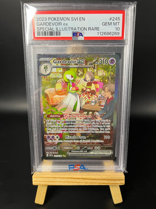 Pokémon Karte Gardevoir - Guardevoir ex (SVI 245) PSA 10 - Scarlet & Violet - Englisch