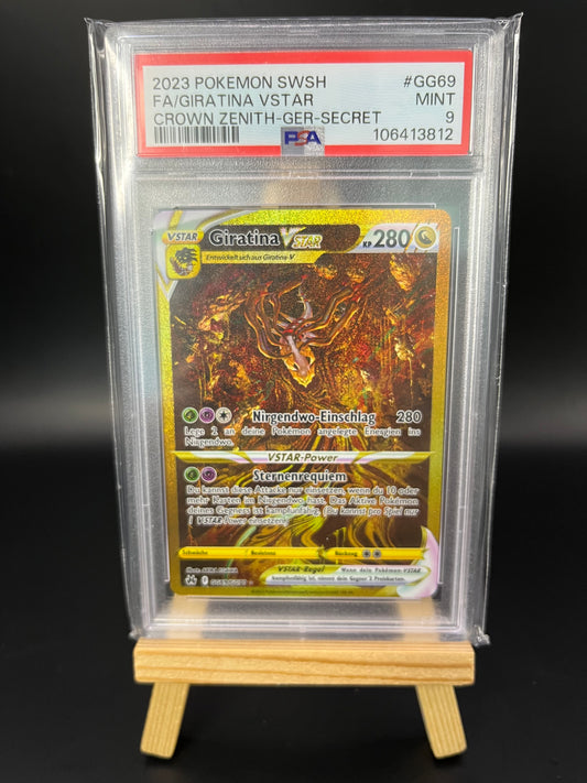 Pokemon Karte Giratina VSTAR (CRZ GG69) PSA 9 - Zenit der Könige - Deutsch