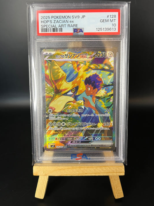 Pokemon Karte Hops Zacian ex (sv9 128) PSA 10 - Battle Partners - Japanese