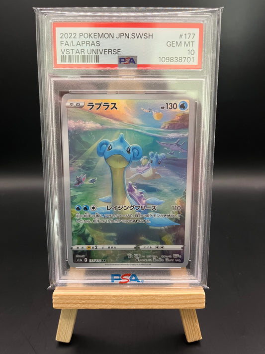 Pokemon Karte Lapras (s12a 177) PSA 10 - VSTAR Universe - Japanese