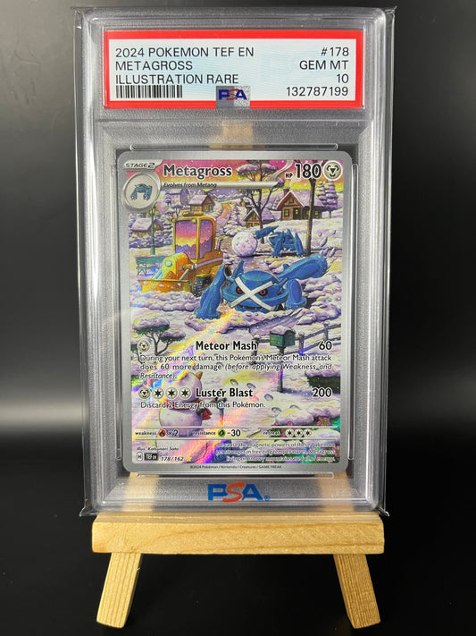 Pokemon Karte Metagross (TEF 178) PSA 10 - Temporal Forces - English