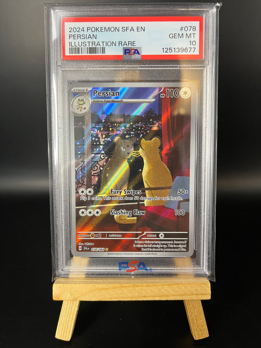 Pokemon Karte Snobilikat - Persian (SFA 078) PSA 10 - Shrouded Fable - English